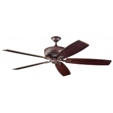 thumbnail image 2 of 70\" Kichler Monarch Patio Copper Ceiling Fan With Wall Control - #73R70... 2 of 11